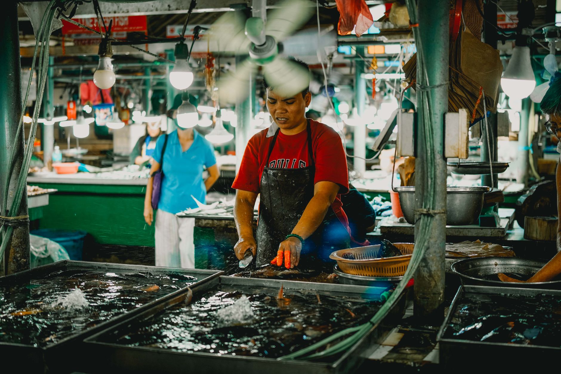 Gloria's Seafood City interior