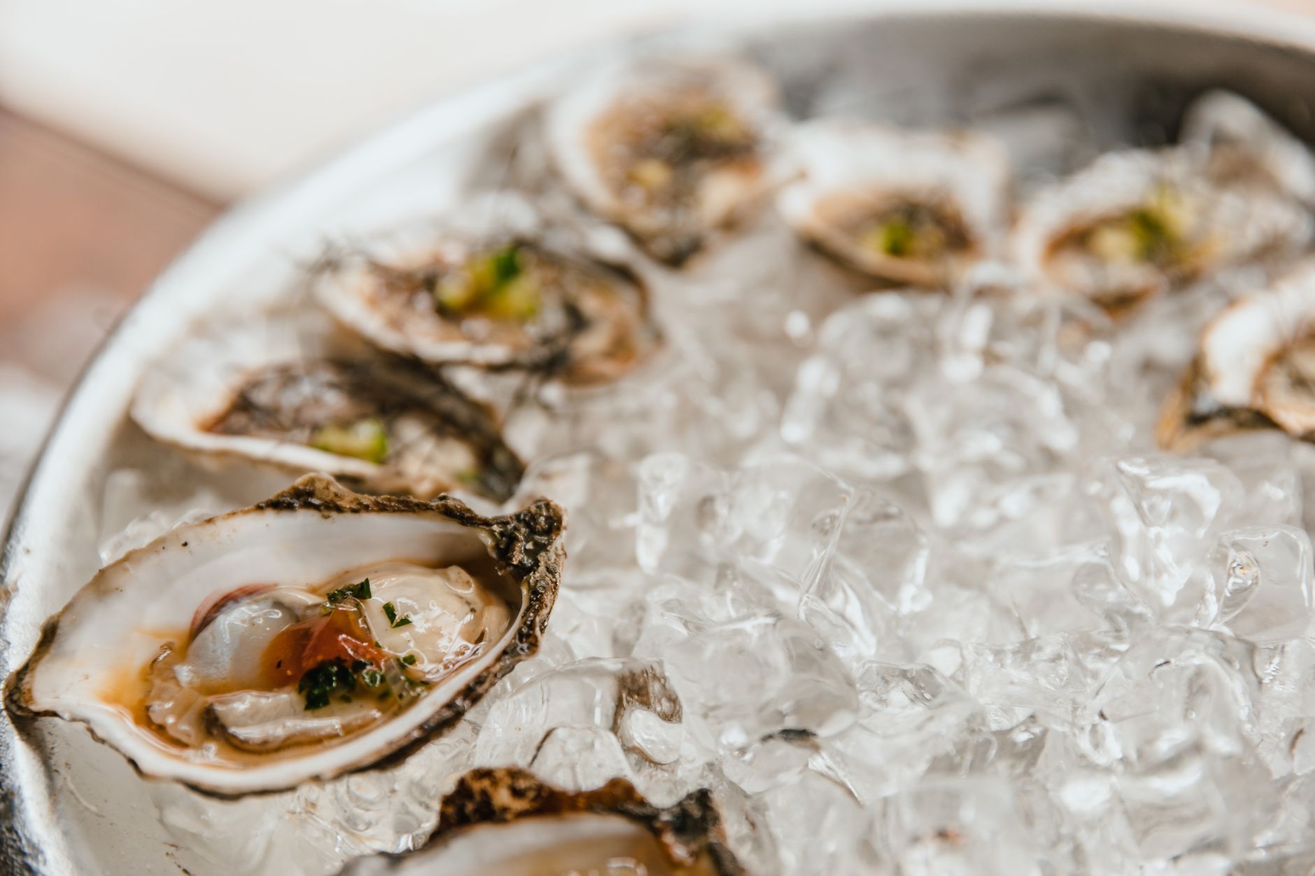 Signature dish Neptune Oyster