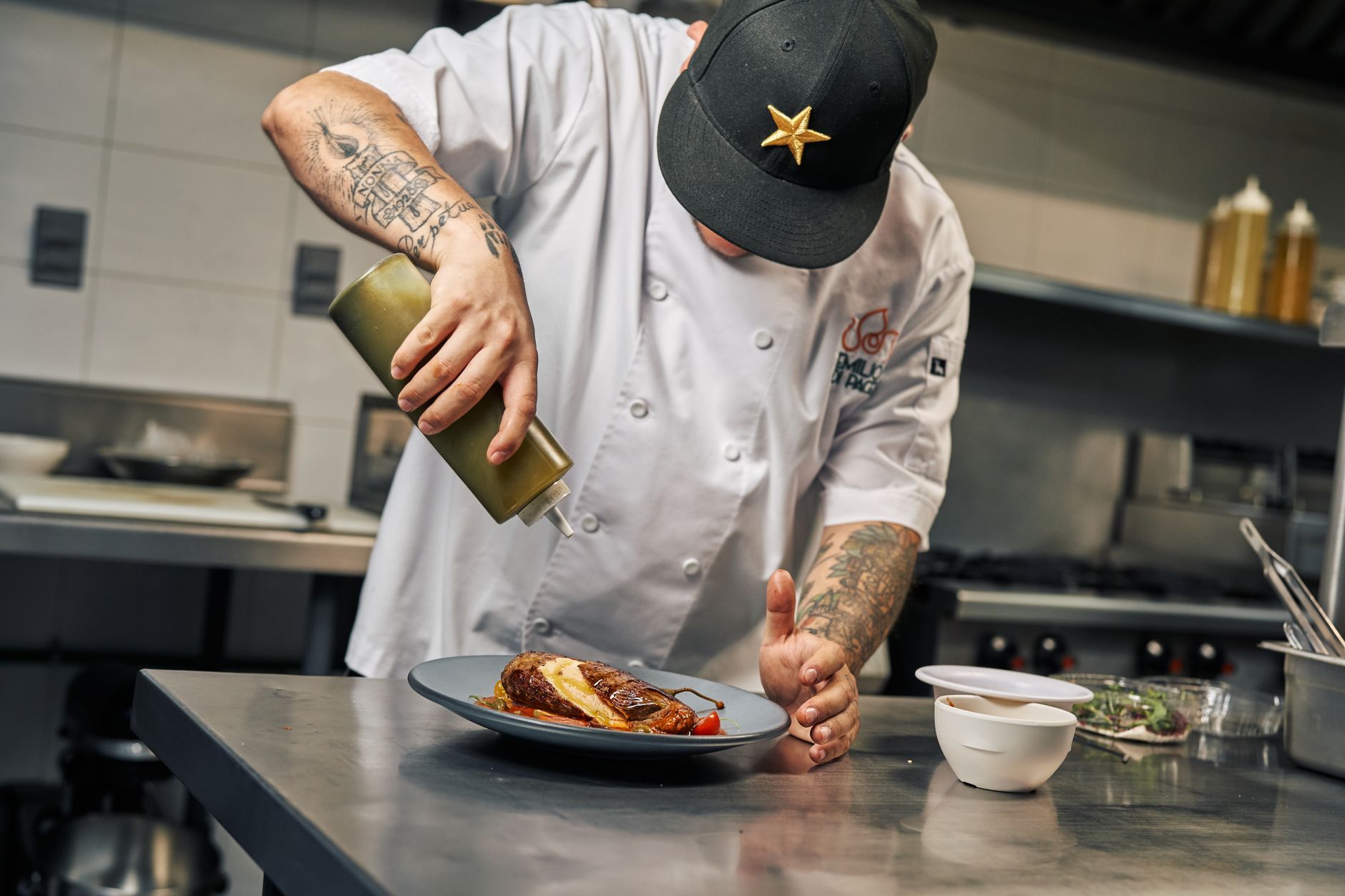 OX signature dish plated